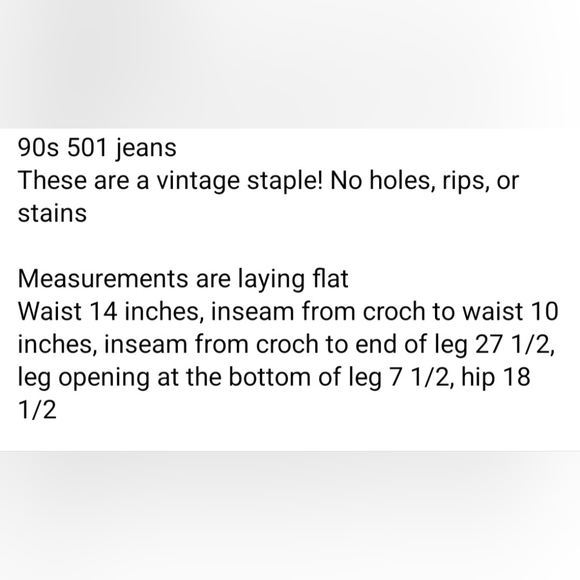 90s VINTAGE 501 JEANS - Picture 11 of 11